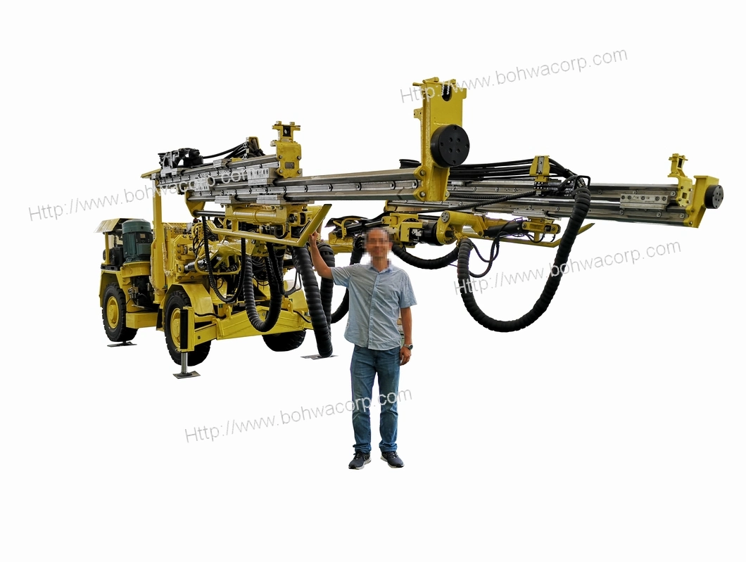 Hydraulic Single Boom Rock Drill Jumbo for Rock Blasting Hole Drilling