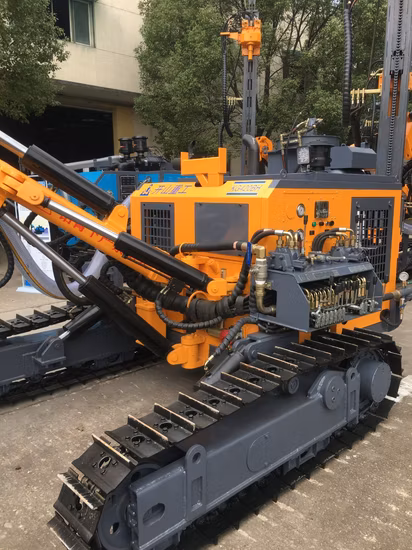 KG420BH Kaishan Dia. 90-115mm 25m DTH Drilling Jumbo with Dust collector